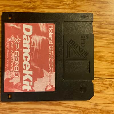 Roland Xp-60/80 Floppy Disk “DANCE KIT”