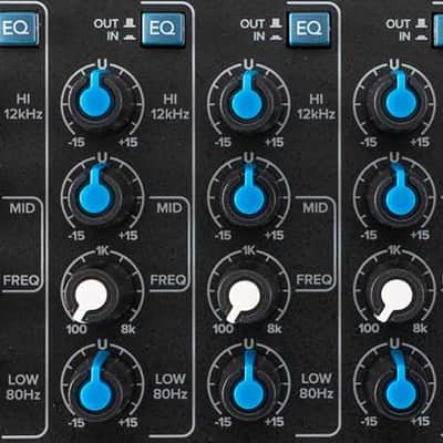 Mackie Onyx12 12-Channel Analog Mixer with Multitrack USB- Dark Gray image 11