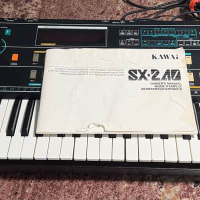Vintage Kawai SX-240 Analog Polyphonic Synthesizer image 1