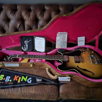 Gibson Custom Shop 1959 ES-335 B.B. King «Live at the Regal» - Murphy Lab Aged – Argentine Grey Sunburst image 4