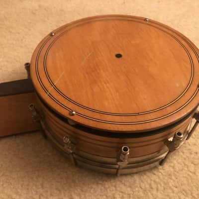 Vintage 1930s Banjo Ukulele Banjolele Uke with Original Case image 6