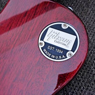 Gibson Custom Shop '59 Les Paul -Bullion Toggle Switch Cover Back Plate Badge “EST 1894"~R7 R8 R9 R0 image 2