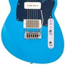 Reverend Charger H90 Wilkinson Electric Guitar - Ohana Blue with Maple Fingerboard