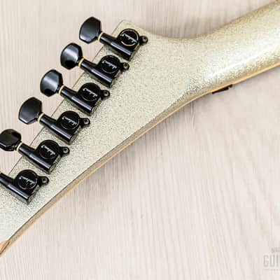 1990 Charvel by Jackson Soloist SL-140-HH Neck Through Platinum Pearl w/ Floyd Rose image 5