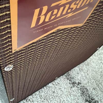 Benson Amps Celeston 1x12" Speaker Cabinet 2022 Black Tolex image 9