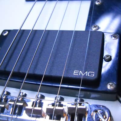 Epiphone SG Limited Edition G-400 Custom Shop White with EMG Pickups image 4