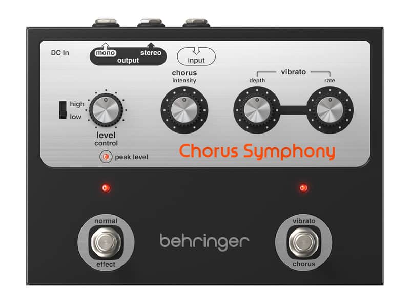 Behringer Chorus Symphony Pedal image 1