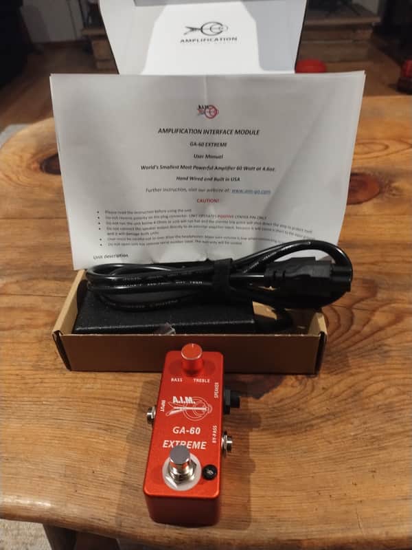 GA-60 EXTREME Amplifier 60 watts at 4.6 oz image 1