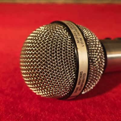 Vintage 1970s Shure 585SB Unisphere A Dynamic Cardioid Microphone Chrome w/ Original Box & Two-Prong Cable image 5