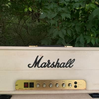 79’ Marshall Model 2203 JMP 100 “Mk II Master Volume Model” 1979 - White image 1