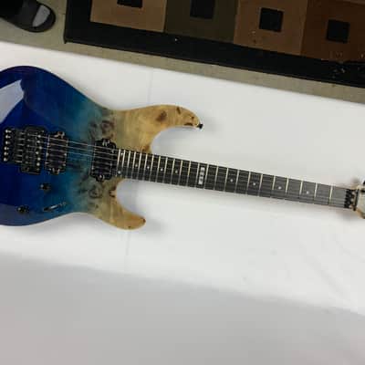 ESP E-II SN-2 Blue Natural Fade Electric Guitar + Hard Case MIJ SN2 SNII SN 2 image 13