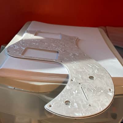 White Pearloid 4 Ply Alternate Knob Placement Pickguard for Paul Reed Smith PRS S2 Standard 22 image 12