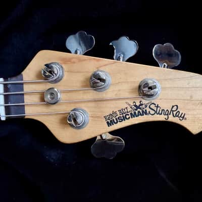 Ernie Ball Music Man StingRay 3 EQ H - Burnt Apple - 2002 image 5
