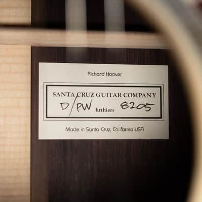 Santa Cruz Guitar Company D/Pre War Acoustic Guitar with Hardshell Case image 18