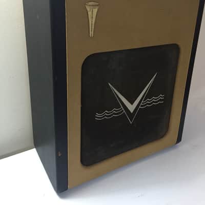 RARE 1956 Valco Tonemaster English Electronics Twin 6L6 15" Amplifier image 2