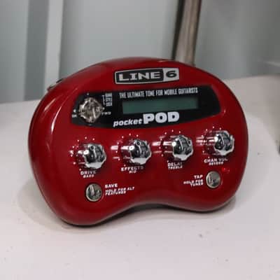 Line 6 Pocket POD Multi-Effect and Amp Modeler 2007 - Present - Red image 2