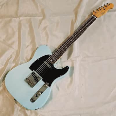 Belle Guitars Teg Workhorse - Faded Sonic Blue image 7