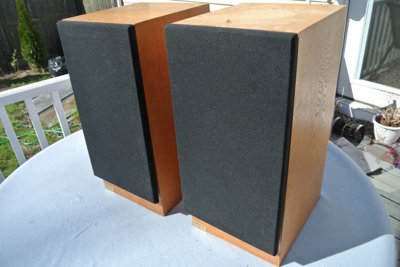 Pickup Mass - Vintage JSE Infinite Slope 0.6 Audiophile Speakers Pair image 1
