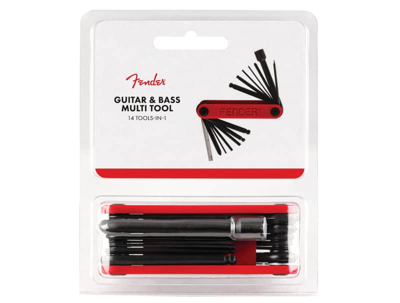 Fender's Guitar & Bass Multi-Tool is a 14-in-1 Compact Tool image 1