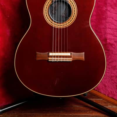 Gibson Chet Atkins CE Wine Red Nylon String Guitar 1993 Pre-Owned image 1