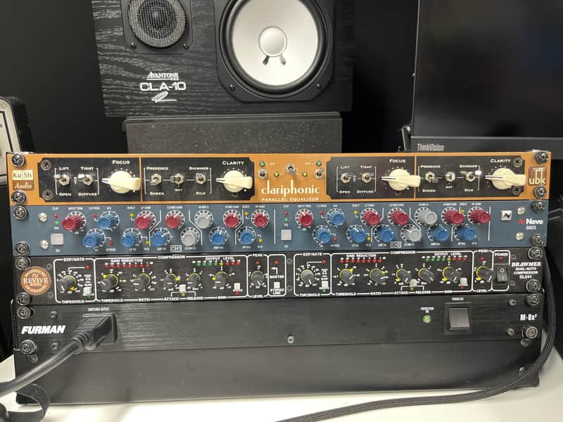 Kush Audio Clariphonic Dual-Channel Parallel Equalizer 2010s - Brown / Black image 1