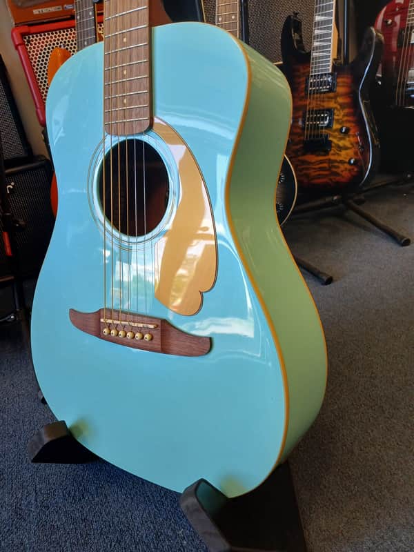 Fender Malibu Player AQS WN Acoustic-Electric Guitar w/ Hard Case