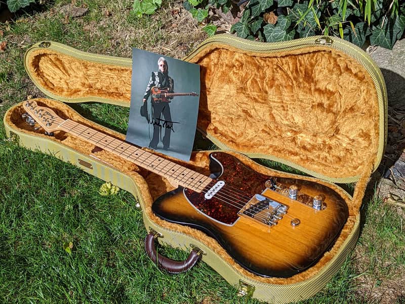 Fender Clarence White B-Bender Customshop Telecaster NAMM Show 1994 signed by Marty Stuart image 1