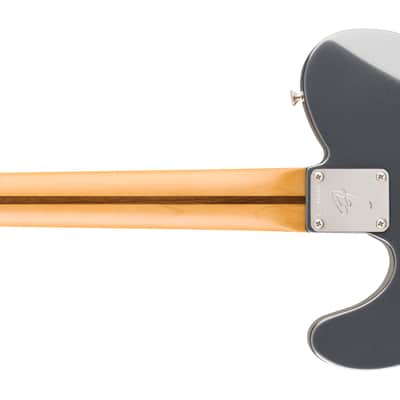 Fender Chris Shiflett Cleaver Telecaster Deluxe Rosewood FB Charcoal Frost Metallic with Case image 2