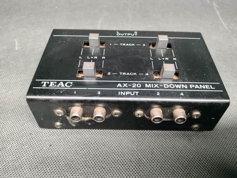 TEAC AX-20 1970s passive mix down panel image 1