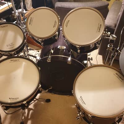 Roland VAD706 Acoustic Design Series Electronic V-Drum Kit 2021 - Present - Gloss Ebony image 7