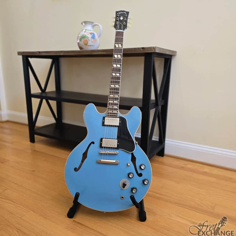 2016 Gibson Memphis '64 ES-345 - Frost Blue VOS image 1