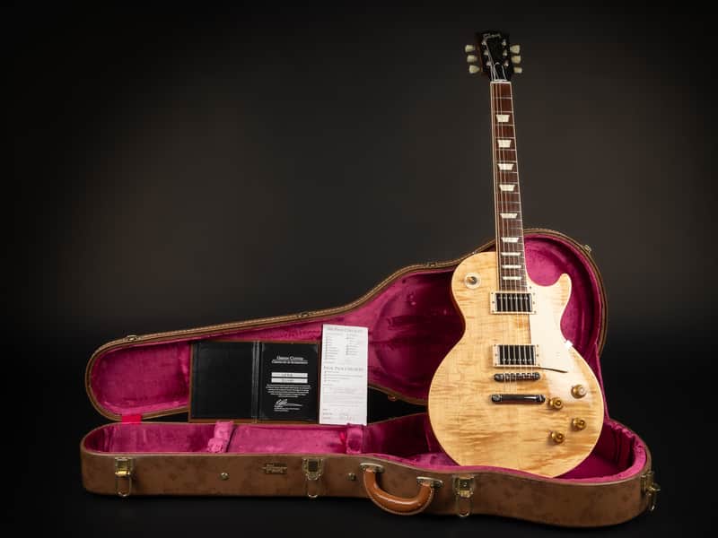 2011 Gibson Custom Shop '58 Les Paul Standard Reissue Flame Top Natural VOS | USA 1958 Vintage R8 R9 | CoA OHSC image 1