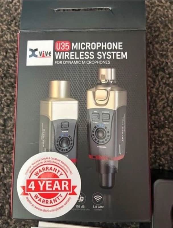 Xvive U35 Digital Wireless System for Microphones image 1