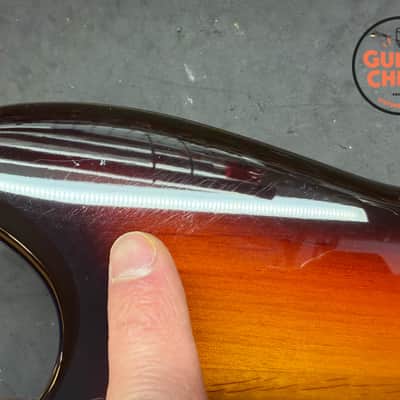 2017 Fender MIJ Traditional ’60s Mustang 3-Tone Sunburst | Japan | Tweed Case image 14