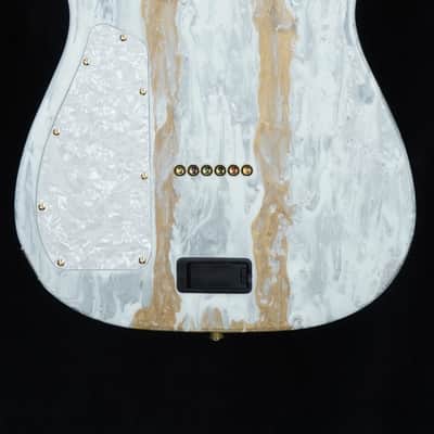 James Tyler Custom Tylerbastar Dann Huff HD-X Spec Hardtail - White Shmear image 7