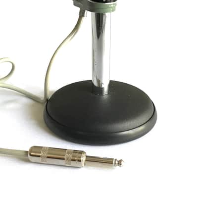 Vintage 1950’s Argonne AR-54 “Big Walter” HiZ Crystal Bullet Microphone with Stand - Harmonica Mic image 8