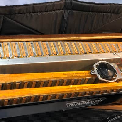IMPERIAL CHAMBERTONE 3-REED SINGLE TONE CHAMBER ACCORDION #CI21 image 7