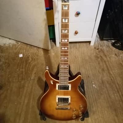 Epiphone DC Pro 2019 Mojave Fade Desert Burst Push Pull Coil HH image 2