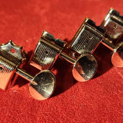 Kluson Nickel KD-6B-NM 6-6-Inline Tuners NEW #2 image 3