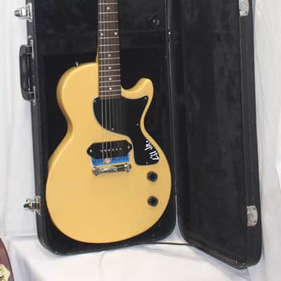 Epiphone Les Paul Junior in CASE with Rosewood Fretboard TV Yellow image 13