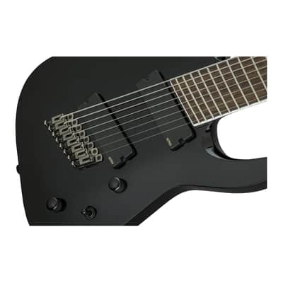 Jackson X Series Soloist Arch Top SLAT8 MS 8-String Electric Guitar (Black) image 7