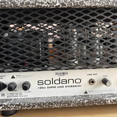 Soldano SLO100 Guitar Amp Head Snakeskin image 6