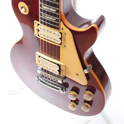 1976 Gibson Les Paul Deluxe Standard Conversion wine red image 3