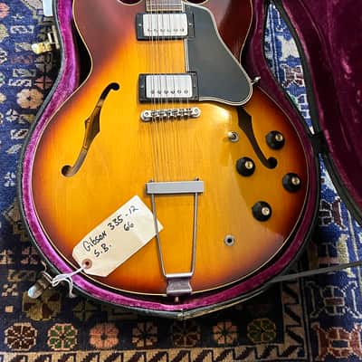 Gibson ES 335-12 1966 - Sunburst ES 335 TD 12 ALL ORIGINAL image 1