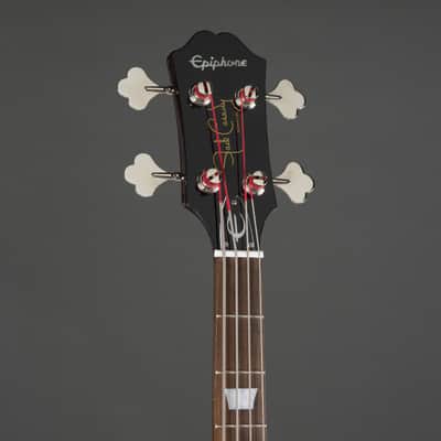 Epiphone Jack Casady Bass Sparkling Burgundy - Semi-Acoustic Bass righthand Bild 4