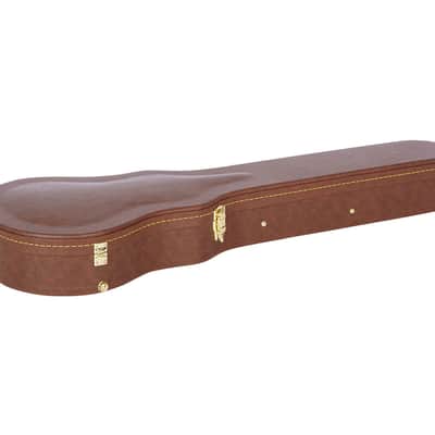 Gator Cases GW-LP-BROWN Gibson Les Paul Guitar Deluxe Wood Case - Brown image 2