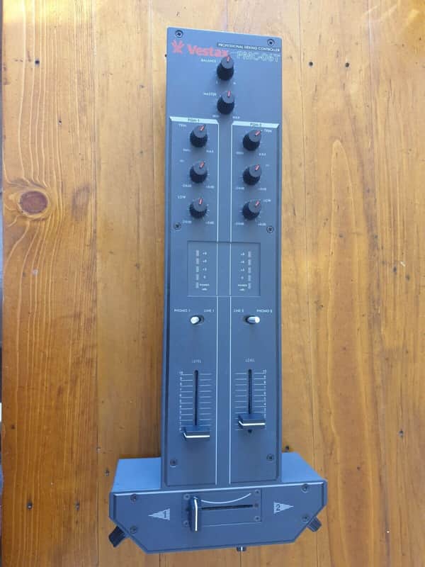 Vestax PMC-06T DJ Mixer Professional Mixing Controller | Reverb