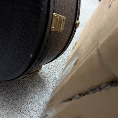 Eastman E25SS/V-SB Sloped Dread Acoustic, w/Vintage-distressed finish, case, setup, & shipping image 16