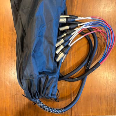 Seismic Audio SASH-8x35 8-Channel XLR Send Sub Snake - 35' 2010s - Various image 2
