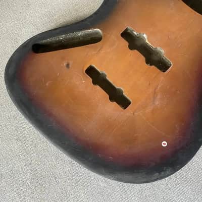 Lefty Basswood Jazz Bass Style Body image 5